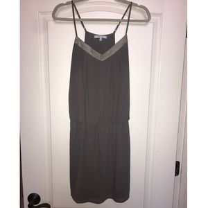 dark taupe dress